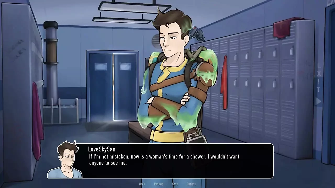 Deep Vault 69 Fallout - phần 3 - bộ ngực máy bay bà già lớn của Loveskysan