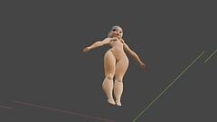 A 3D CARTOON VIDEO BY KIDZY ANIMATES, Broke the modesty of her pussy by fucking his wife's younger