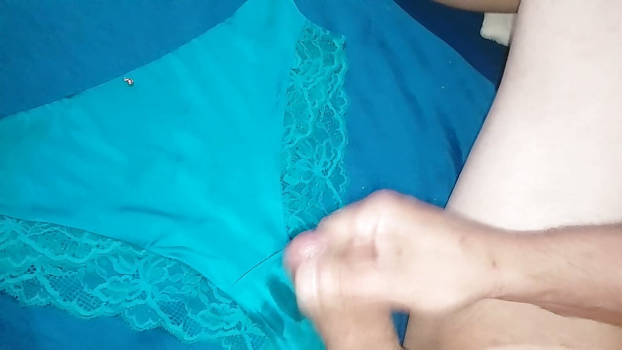 Blue panties my mother in law