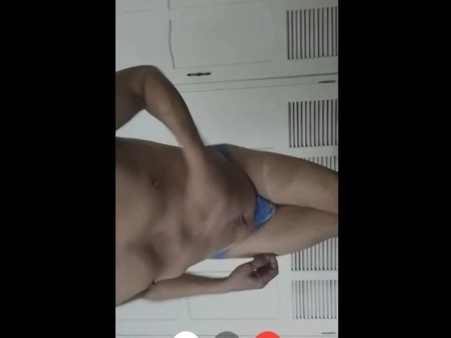 Man wearing sexy panty