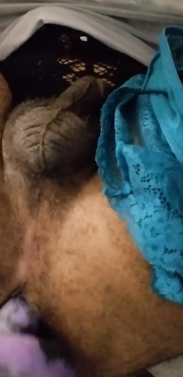 Bbw Sissy chub CD easily taking knot in her slutty asshole