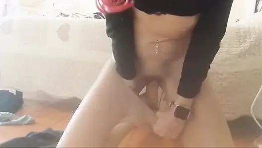 My Stepmom Ass Is More Beautiful with Transparent Tights