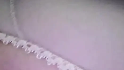 a big girl, banging the until the bag almost falls into the.