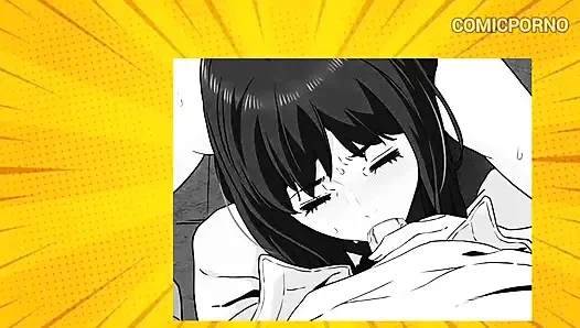 My best friend's asshole sucks my cock - comic