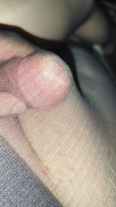 I STOLE BLACK SEXY SHINY TIGHTS FROM A FRIEND'S MOM IN HER ROOM IN THE CLOSET AT NIGHT, IMMEDIATELY PUT THEM ON IN HER OWN ROOM AND CUM HARD THROUGH