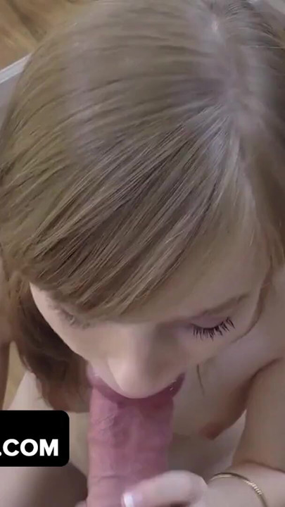 DadCrush - Horny Babe Strips Naked And Gets Her Hairy Pussy Plowed Hard By Big Throbbing Cock | Clip 3