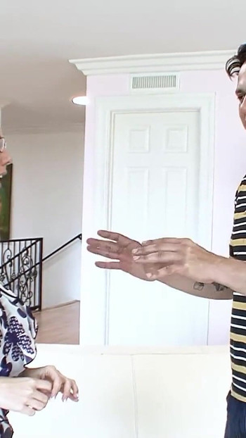 Epic moment from "Curvy Big Boobs and Ass Step-Mom seduce his Nerd Classmate to Old Young Cheating Fuck"