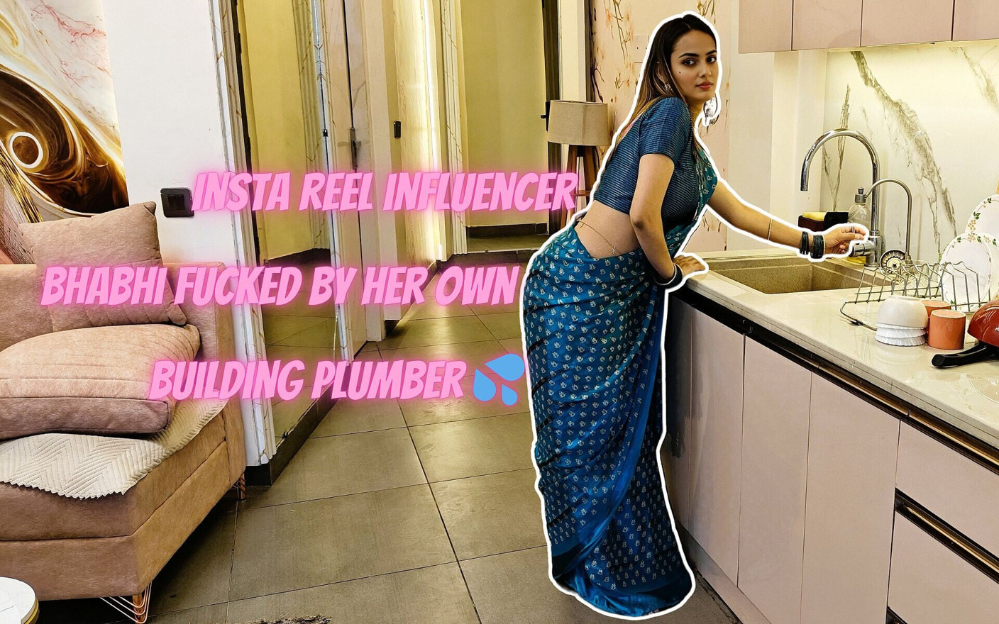 Insta Reel Influencer Bhabhi Fucked by Her Own Building Plumber Very Hard. in Hindi