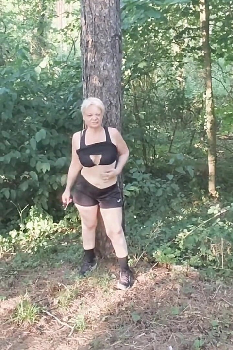 I'm Playing the Little Slut in the Woods, Waiting for a Good Cock
