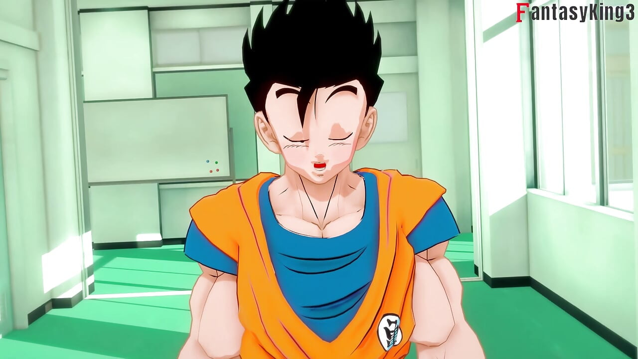 Android 18 entra na faculdade para continuar fodendo Gohan - Dragon Ball zex Series