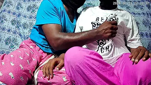 Young Indian boy and girl sex in the jungle