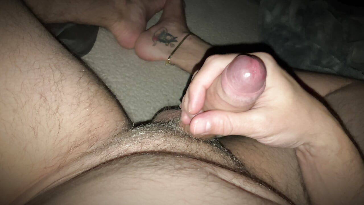 Getting hard and cumming hard listening to my neighbor fucking at night