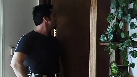 Текущий кримпай, киска крупным планом и грязный минет, слюни