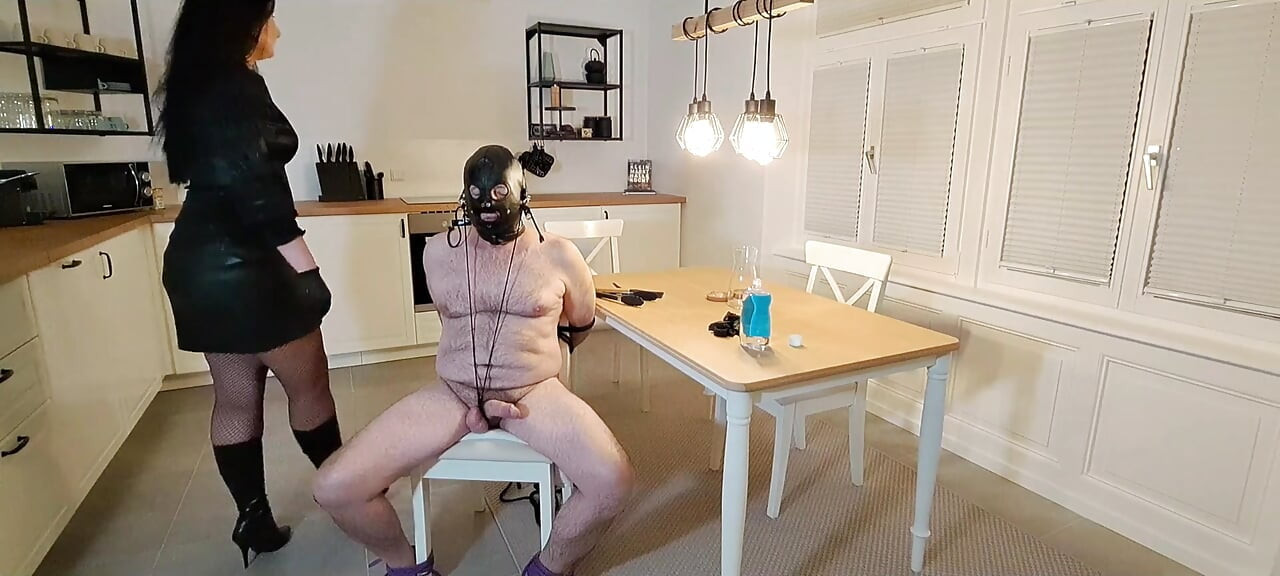 Hard worked in the kitchen