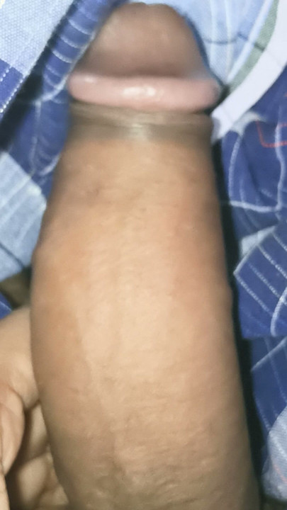 My penis has become thick and hard.