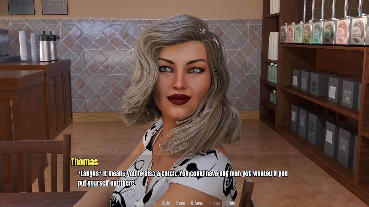 Grandmas house: coffee and hot mature MILF ep.26