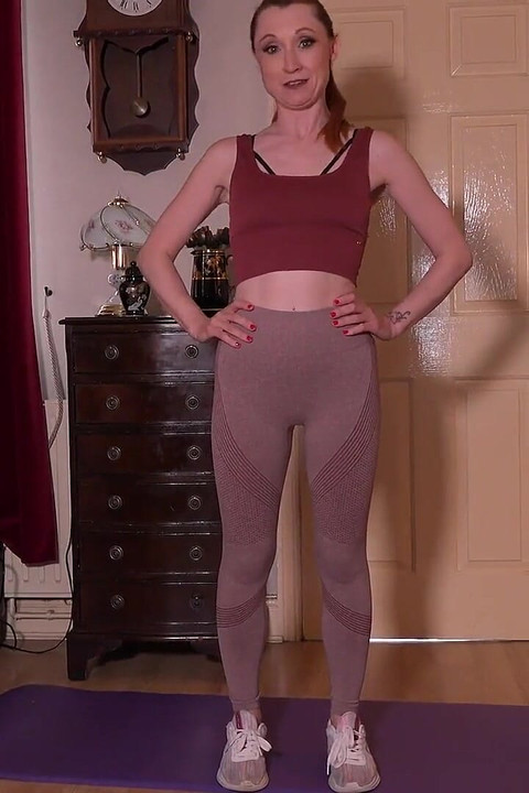 Auntjudys - a Naughty Workout with Your Horny Redhead Personal Trainer Lily