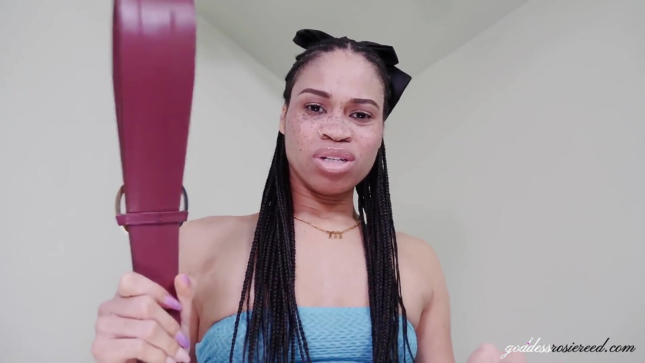 Pay Piggy Cash Spanking- Ebony Financial Domme Goddess Rosie