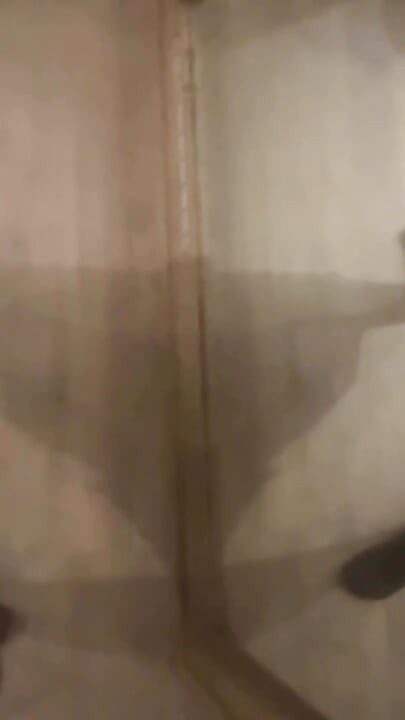 Big cock masturbation in the mirror