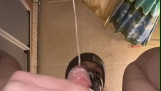 Close-Up of Me Swinging My Dick Up and Down Then Squirting Cum Everywhere