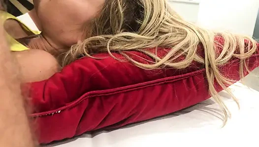 Young Blonde Riley Steele Gets Rough Fucking & Facial by Thick Cock Brit
