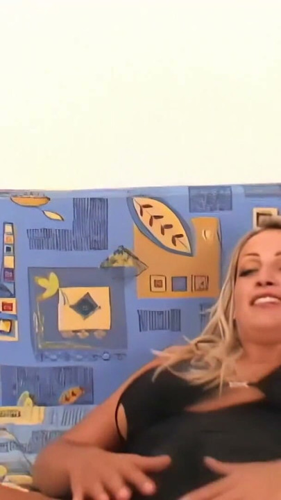 A large black rod had the opportunity to engage in sexual intercourse with a blonde female. | Clip 1