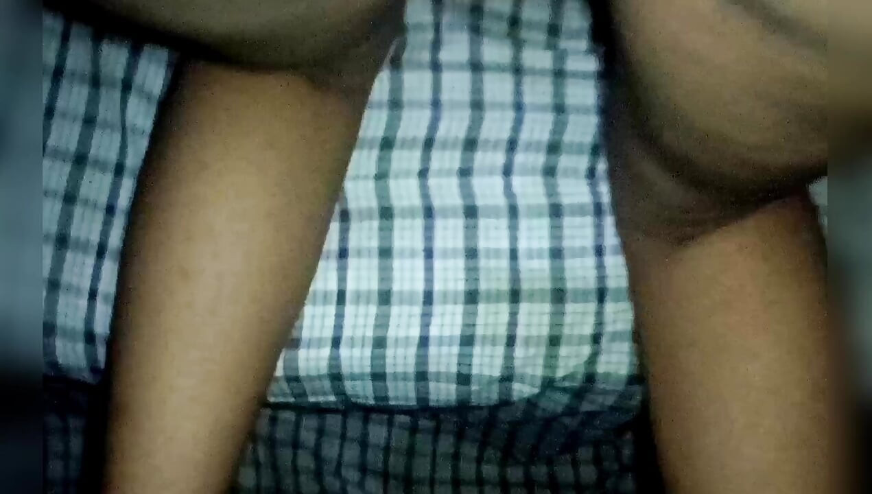 Fucked girlfriend sitting in bed