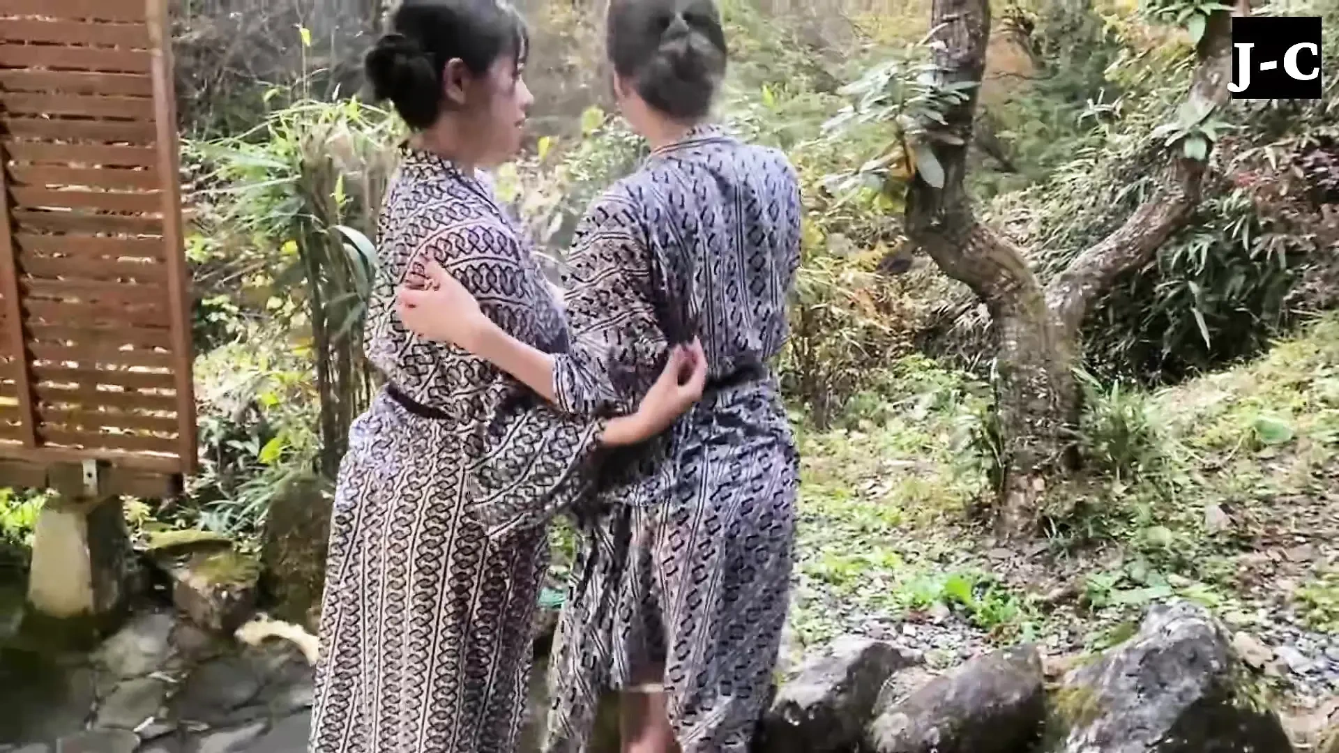 Two Women Share a Daring Date of Wet Kisses and Taboo Desire – C