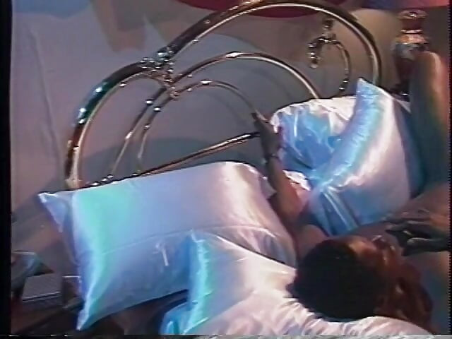 Nice ass brunette babe sucks and fucks big black dick in bed hardcore
