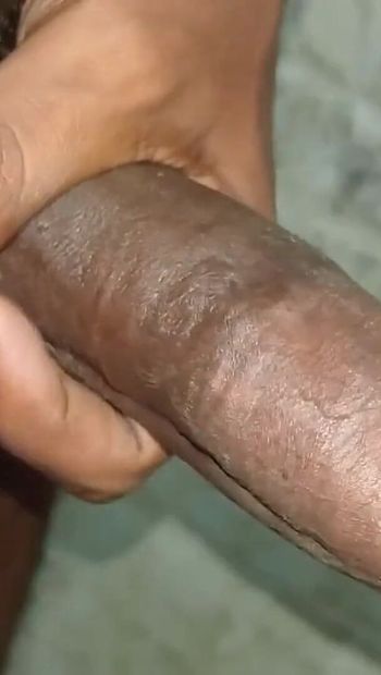 Black Cock Masturbation.