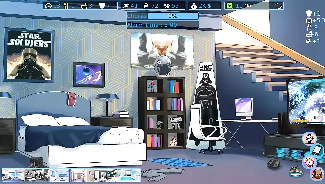 Amour sexe deuxième base, partie 13, gameplay par Loveskysan69