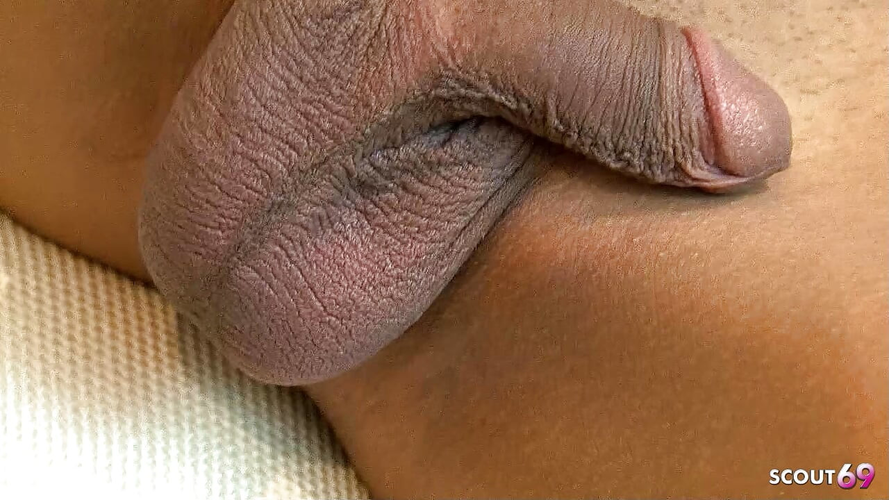 Latina Skinny Ladyboy Shasha Masturbates Asshole with Toy