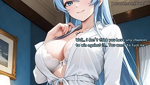 You were caught by Esdeath's troupe to be ruined (Sex JOI)
