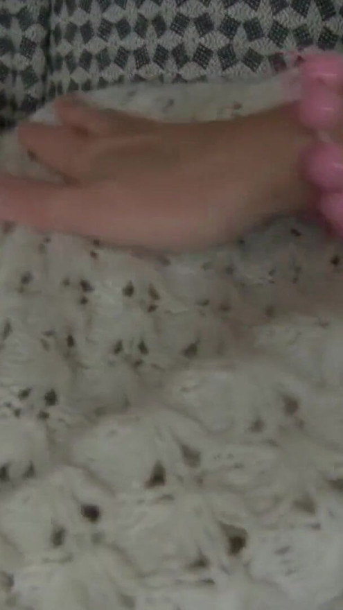 Large sausage replaces the dildo down her young ass | Clip 1