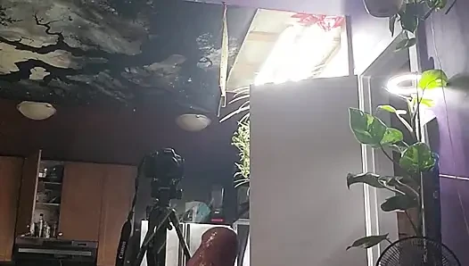 Büyük yarak boşalana kadar okşanıyor