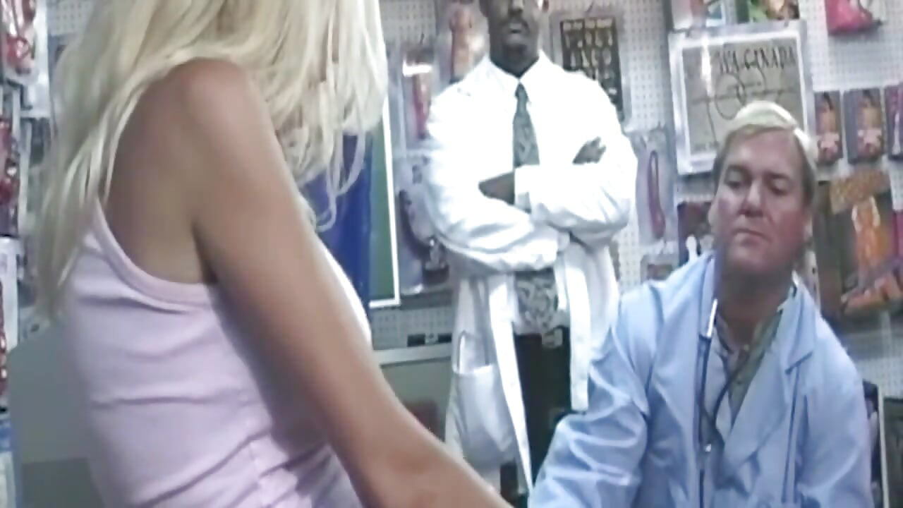 Blonde MILF Rams Massive Toys Deep During Medical Exam