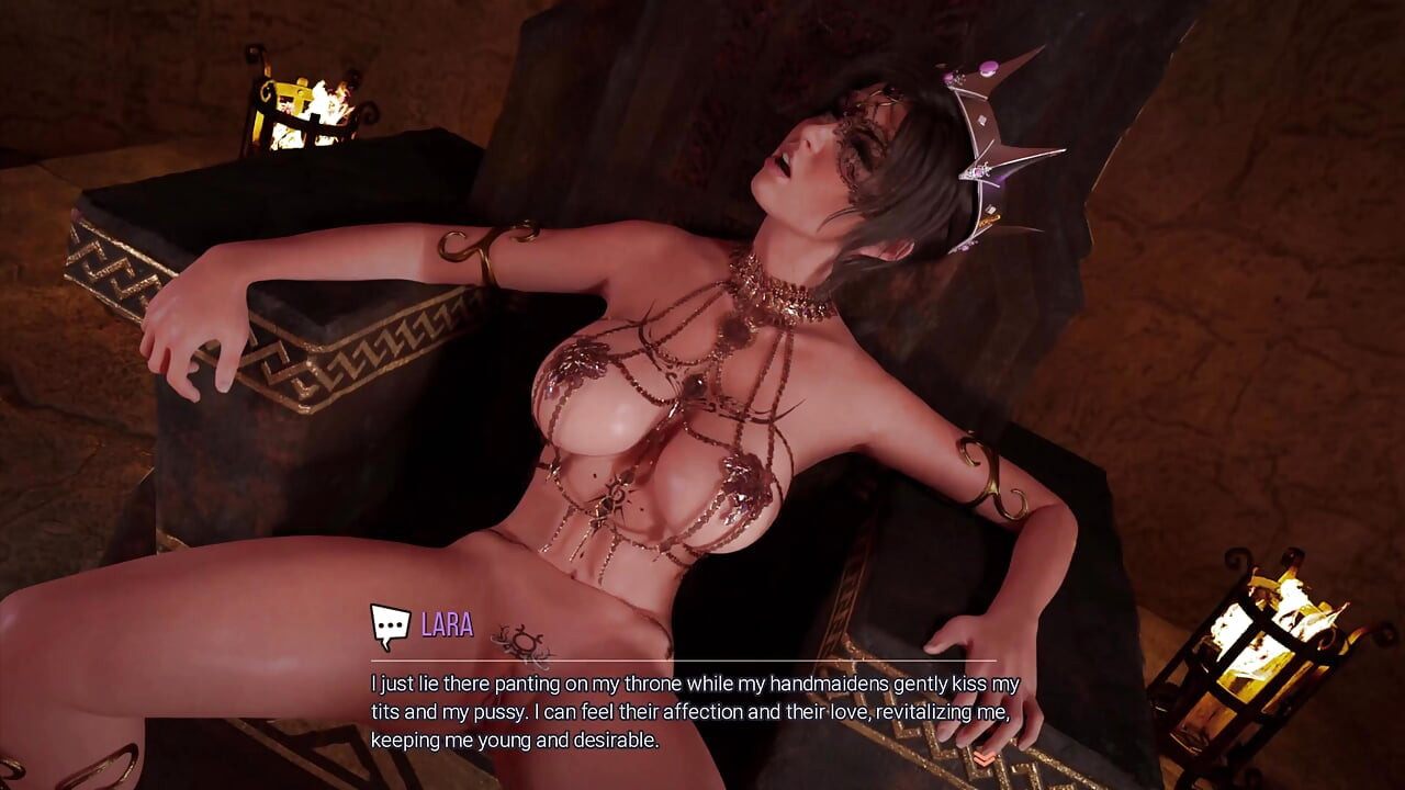 Croft Adventures 3 Lara Loves BDSM and Big Black Cocks and to Tease Other