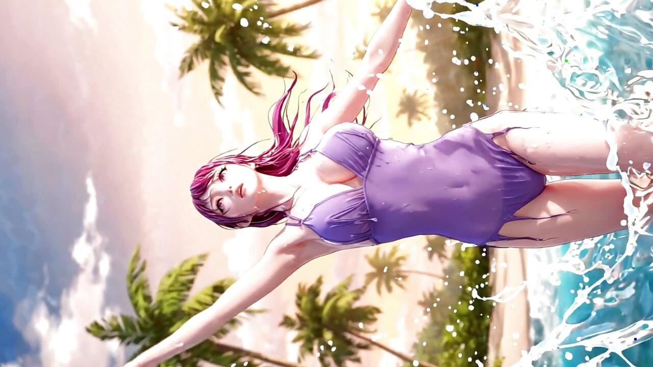 The Joyful Days 18+ of Beautiful Anime Girls: Sakura Tennis 3D Anime AI-Generated