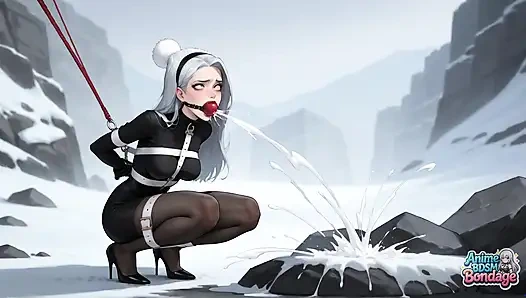 Kar yağışlı platoda ve bdsm xxx ile sütlü esarete teslim ol!