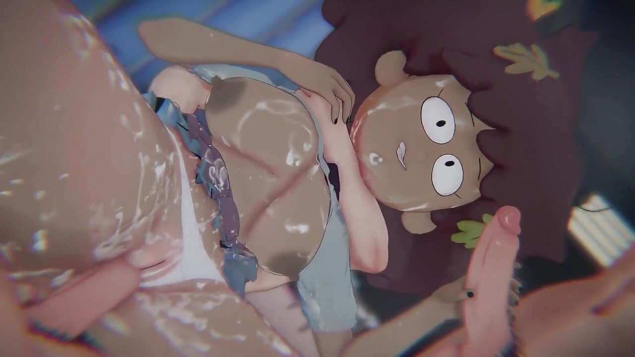 [Amphibia] - Anne - Herpetologist's Parning Season (bunden Aquarium Worker & POV Sandwich DP) (4k/60fps) | ()