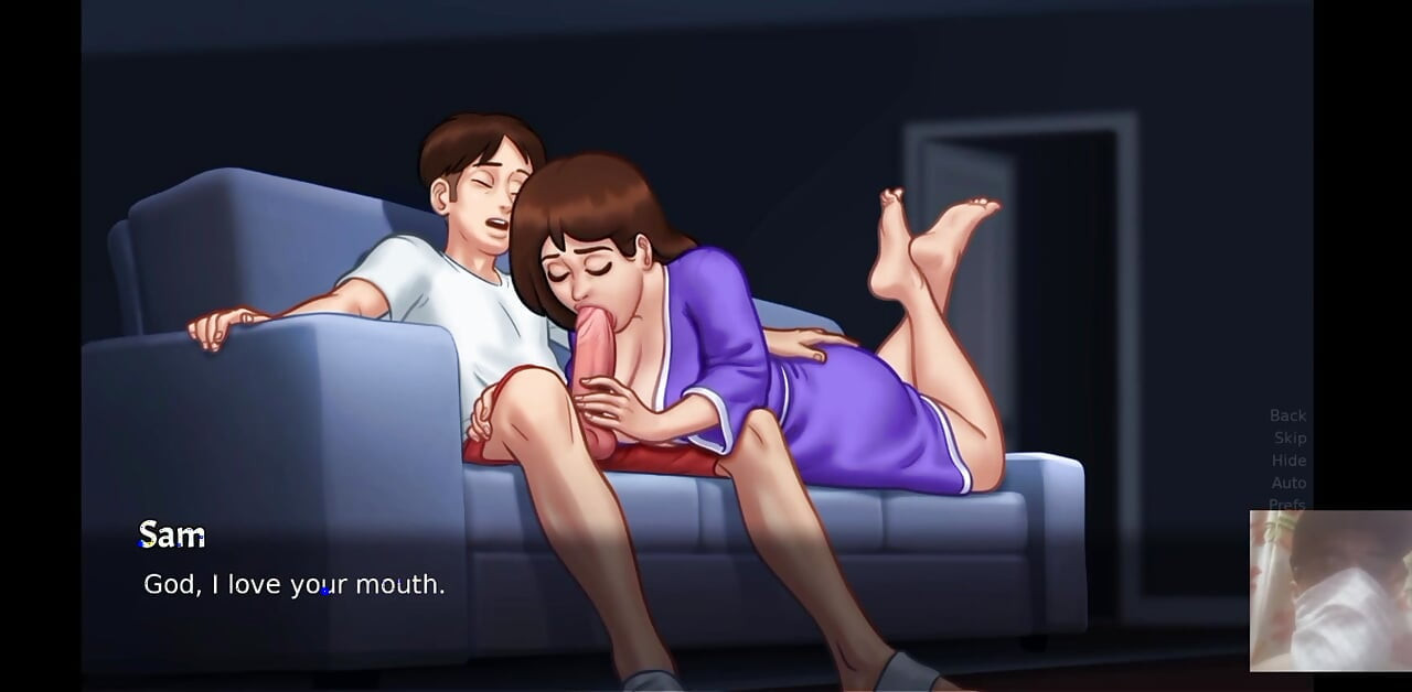 "SUMMER TIME SAGA"NEW UPDATE! HOT STEP-MOM DEBBIE CAUGHT ME JERKING!