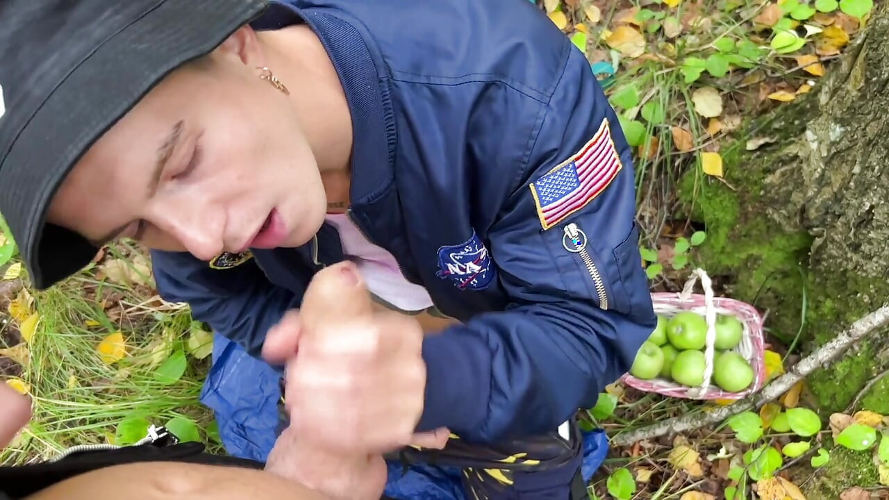 A Stranger Fucked and Finished off a Young Mushroom Picker Right in the Middle of the Forest