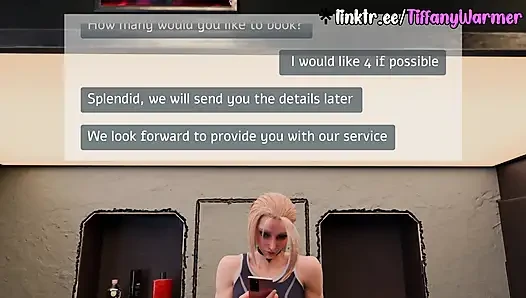 Cammy bekommt das stressabbau-paket