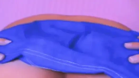 Ateşli kız öğrenci üvey babasına biniyor