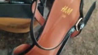 Fucking and Cumming H&M Platform Sandals Heels