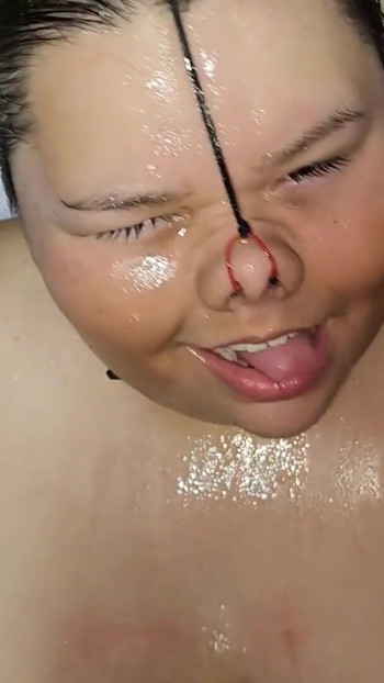 Emotional moment from "I was born to be humiliated and sodomized by my man"
