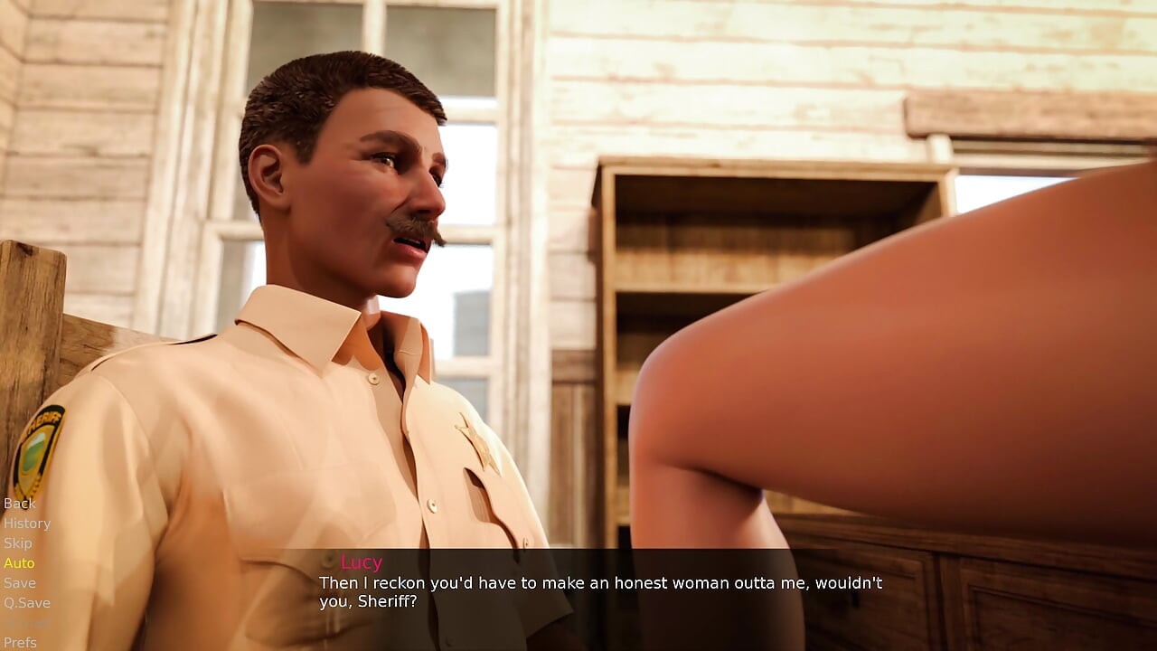 Lucky Lucy and Daltons Banging in the Wild West 1