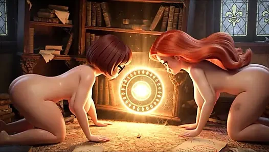 Velma and Daphne Become Fully Nude in Haunted Mansion Ghost Mystery as Their Clothes Tear During Investigation