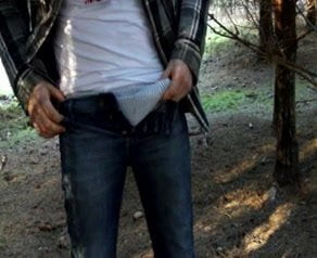playin in the woods
