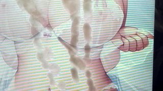 Аниме-трибьюты со спермой - огромные сиськи